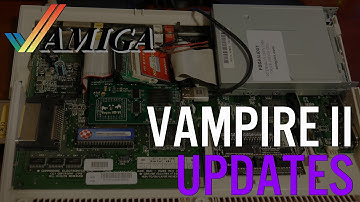 Amiga A600 Vampire II Update - SAGA Driver , HDMI Out, Rise of the Triad, Duke 3D , Speed !