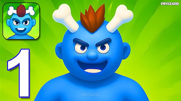 King of Tribes: Idle Evolution - Gameplay Walkthrough Part 1 - Become Tribes Leader (iOS, Android)