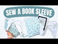 Sew An EASY Book Sleeve Pouch With A Bow In 4 Sizes FREE Beginner Tutorial A Sewing Pattern Sew An EASY Book Sleeve Pouch With A Bow In 4 Sizes FREE Beginner Tutorial A Sewing Pattern