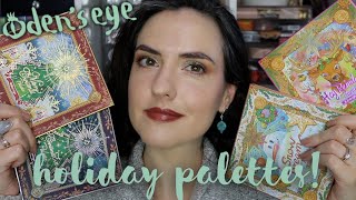 NEW Oden's Eye HOLIDAY 2023 | Snow Dream + Hey Reindeer Palettes *plus* RETURN of Christmas Palettes