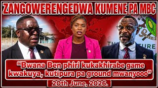 JUST READ ON MBC TELEVISION: WHAT MR. BEN PHIRI SAID #trendingnow #viralreels #hot