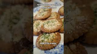 Air fried Parmesan garlic butter Ritz cracker snax. #fyi #ninja #airfryerrecipes #cooking #food