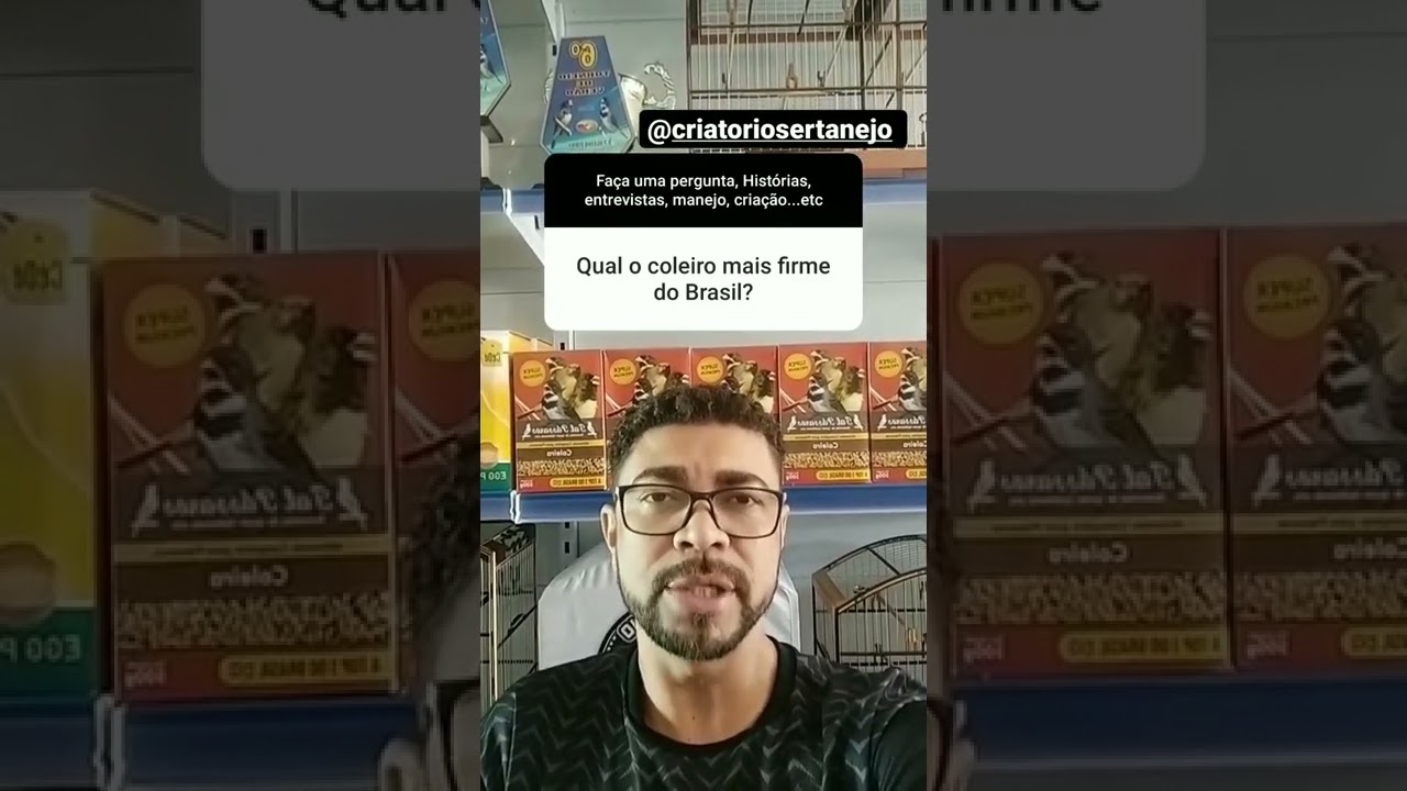 QUAL O COLEIRO MAIS FIRME DO BRASIL?