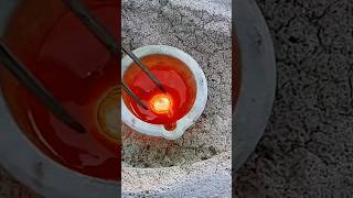 GOLD MELTING #goldmelting #gold  #goldsmelting