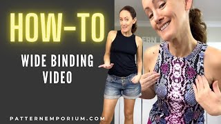 HOW-TO: Wide Binding on the Time Out Tank by Pattern Emporium