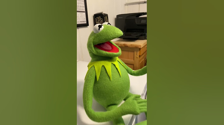 Master Replicas Kermit the Frog Photo Puppet from the Muppets