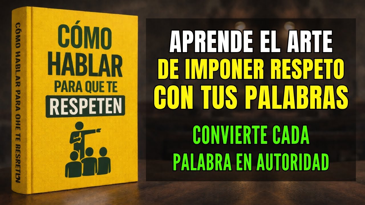 CÓMO IMPONER RESPETO al HABLAR | Lenguaje de Autoridad Real (Audiolibro)