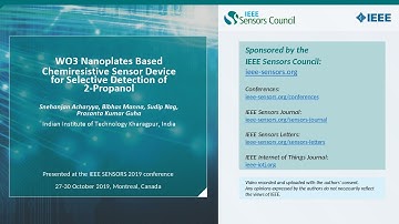 WO3 Nanoplates Based Chemiresistive Sensor Device for Selective Detection of 2-Propanol