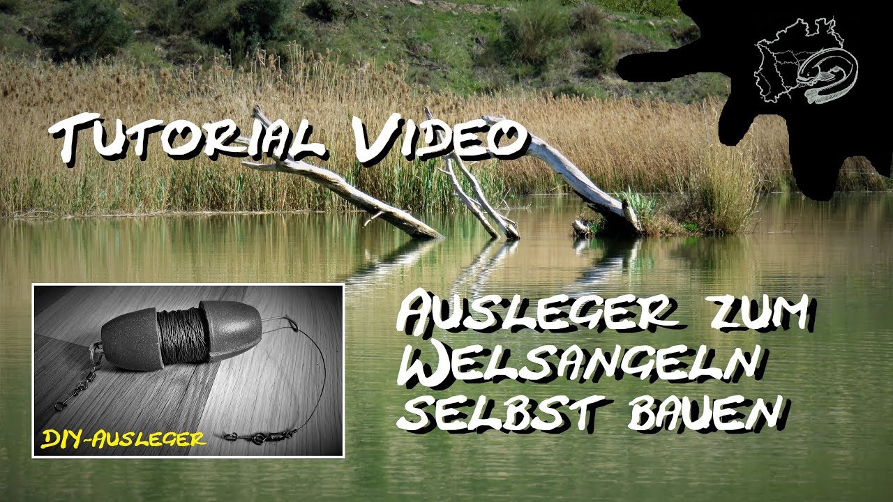 Auslege System zum Welsangeln selbst bauen / Tutorial / Fishing / DIY / Outrigger System HD