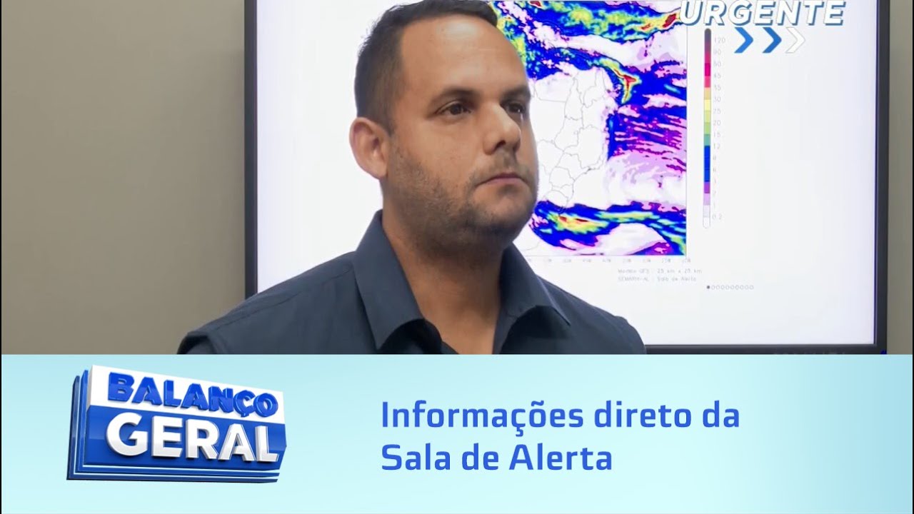 Estado de atenção: Informações direto da sala de alerta