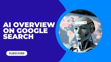 AI Overview on Google search. Transforming Google Search. Content created by Eloho Oyegwa.