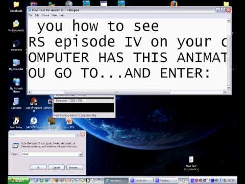 HOW TO WATCH STAR WARS IV ON YOUR COMPUTER WITHOUT...