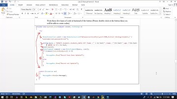 Insert Update Delete View and search data from database in C#.net 2020