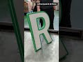SoliFuse--digitally fabricating LED letters. #3dprinter  #LEDletters #ledsign #3d  #channelletter