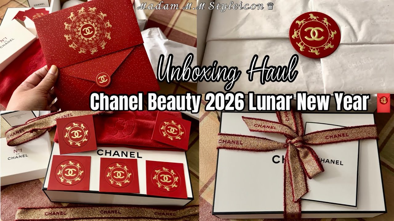 Chanel Beauty: Новый год по лунному календарю 2026 🧧 🐎 Распаковка покупок с ценами | ℳ𝒶𝒹𝒶𝓂 ℳ.ℳ 𝒮𝓉...