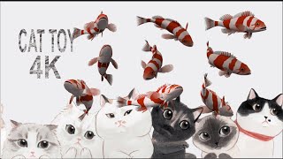 Fish 3D Toys For Cats 4K CAT GAMES screenshot 3