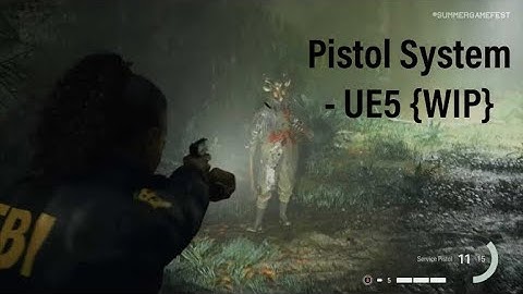 {Portfolio} - Third Person Pistol System - Unreal Engine 5 {WIP}