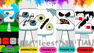 Sprunki Oc Z From Alphabet Lore Game,Animation,Phase1,Phase2,Phase3 Numberok