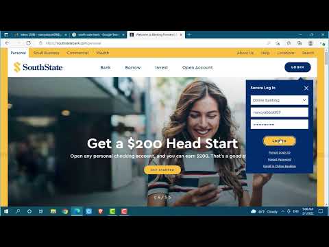 How To Login South State Bank Online Banking Account 2022 | SouthState Bank Online Account Sign In