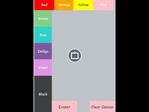 painting canvas app using code.org