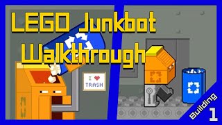Lego Junkbot Gameplay/Walkthrough: [Building 1] Gold Awards