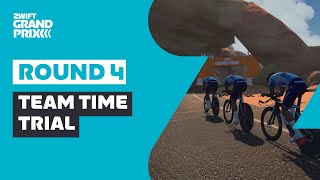 Zwift Grand Prix // الجولة الرابعة من سباق ZRL للرجال - سباق ضد الساعة للفرق screenshot 4