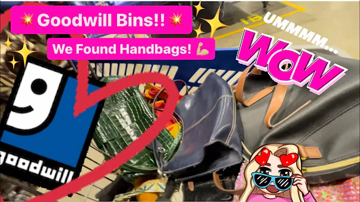 Let’s GO To Goodwill Bins! I Want All The Handbags! Thrift With Me For Resale On EBay! ++ HAUL