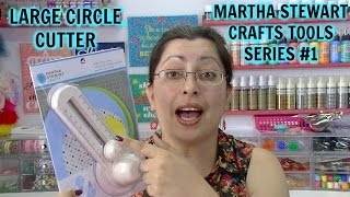 Hi everyone, My first video of the Martha Stewart Crafts Tools Series | #1 large Circle Cutter. Check Out My Last Video: https://youtu.