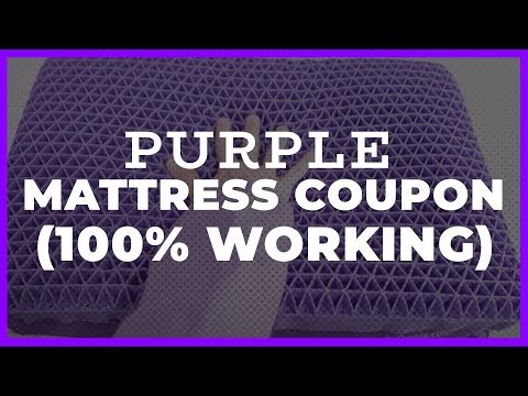 Purple Mattress Coupon x Promo Code 2020
