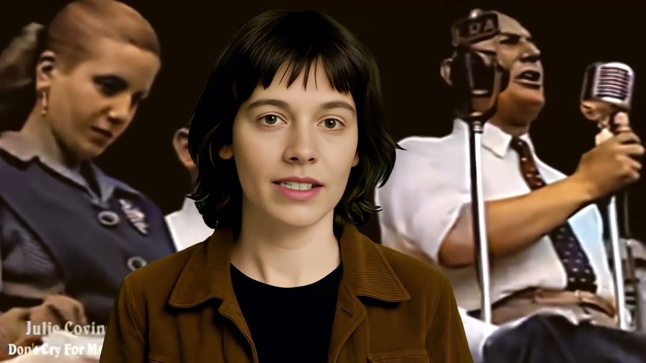 Julie Covington - Don't Cry For Me Argentina - AI RESTORED