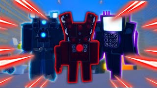 Can The 3 Titans beat Nightmare mode? [Skibidi Toilet Siege Defense] screenshot 3