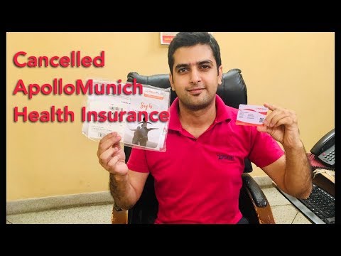 CANCELLED Apollo Munich now known as HDFC ERGO Health Insurance