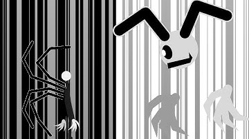 Till vs Slender Man (creepypasta battle) (stick nodes animation)