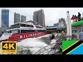【4K】 Ferry to Zanzibar City Tanzania