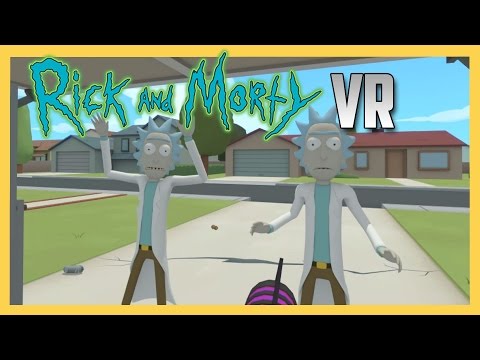 Rick and Morty VR - Virtual Rick-Ality (Full Play Through - Room Scale Vive)