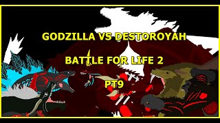 Godzilla Vs Destoroyah - Battle For Life 2 ( PART 9 ) | PT-ENG