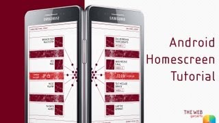 The Web (GaRyArTs) - Android Homescreen Tutorial screenshot 3