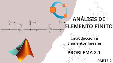 Método de elemento finito | Teoría y práctica | Problema 2.1 | Parte 2