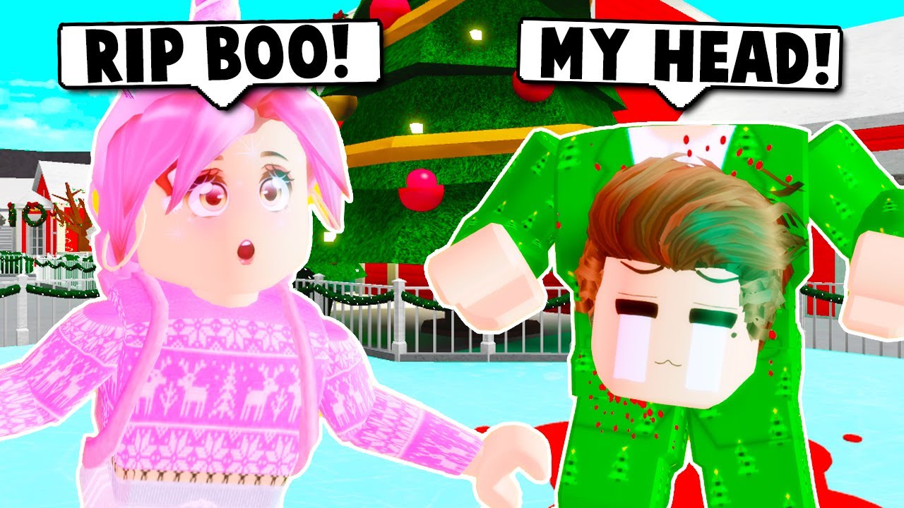 Taking My Family Ice Skating But My Husbands Head Got Cut Off On Bloxburg Roblox Ashleytheunicorn Let S Play Index - spending all of my robux on the new gingerbread house in