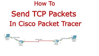 Tcp Communication How To Send Tcp Packet In Packet Tracer