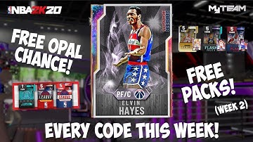 EVERY LOCKER CODE THIS WEEK IN NBA 2K20 MYTEAM! (20-26 April)