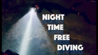 Freediving at Night by Leander Modersohn 197 views 2 months ago 2 minutes, 8 seconds