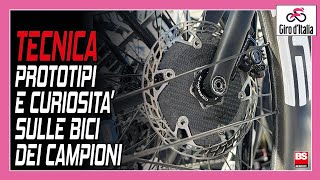 Giro d’Italia, il nostro tecnico tra le curiosità e i prototipi “nascosti” sulle bici dei campioni