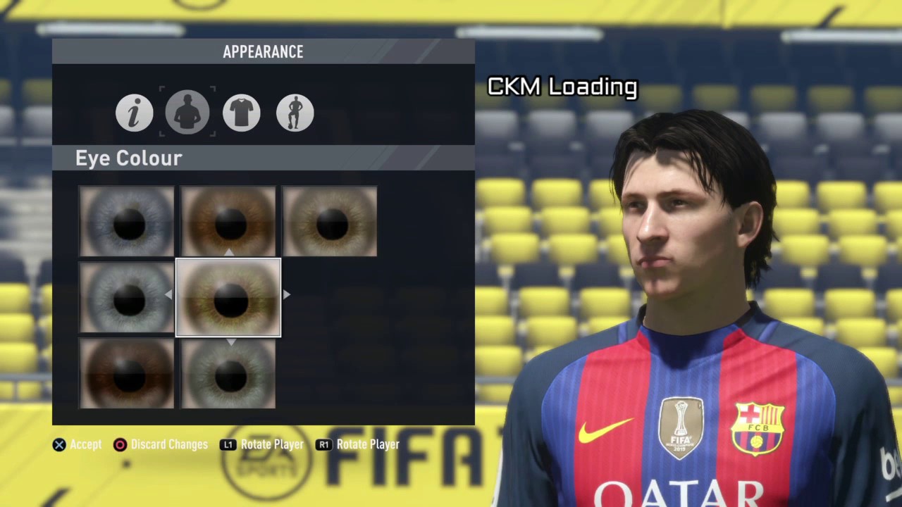 FIFA 17 - MESSI LOOK A LIKE 1 || HOW TO MAKE YOUR PRO LOOK LIKE OLD SCHOOL MESSI