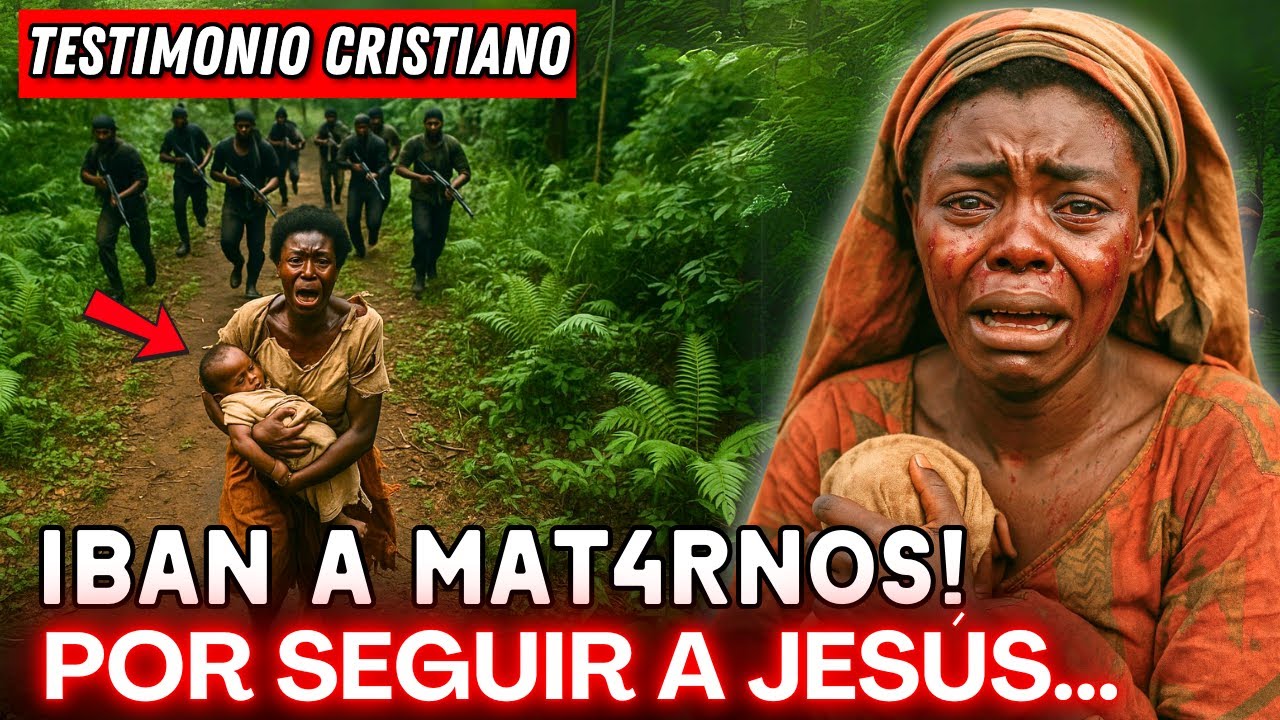 🔴 ¡HUÍ con MI BEBÉ y  CRUZAMOS el INFIERNO por SEGUIR a CRISTO en NIGERIA! | Testimonios Cristianos