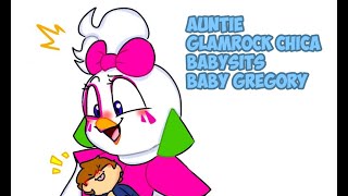 Auntie Glamrock Chica Babysits Baby Gregory Fnaf Security Breach Comic Dub