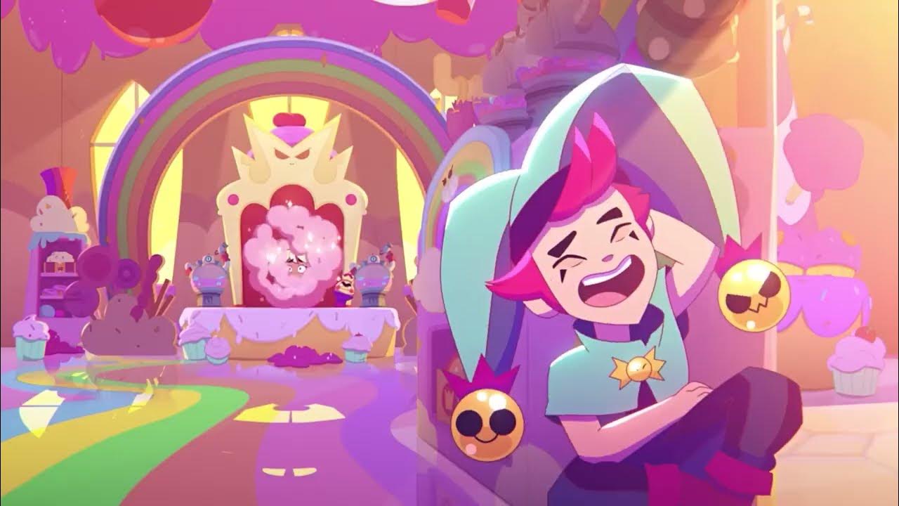 Brawl Stars New Brawler Mandy/Chester/Gray Full video xD YouTube