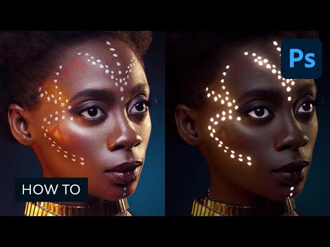 How to Make a Glowing Photo Effect to a Portrait in Photoshop