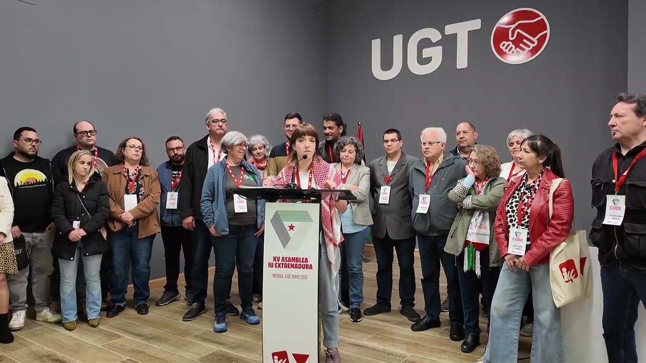 Intervención Nerea Fernández   XV Asamblea IU Extremadura