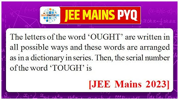 The letter of the word OUGHT are written in all possible ways and these words are arranged as in dic